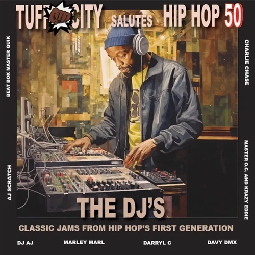 V.A. (TUFF CITY SALUTES HIP HOP 50) / TUFF CITY SALUTES HIP HOP 50: THE DJ JAMS "LP+7"" (HALF RED/HALF BLUE VINYL, LIMITED, INDIE-EXCLUSIVE)