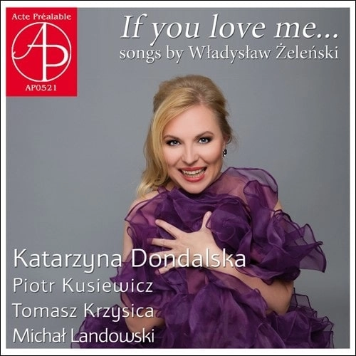 KATARZYNA DONDALSKA / カタジナ・ドンダルスカ / IF YOU LOVE ME