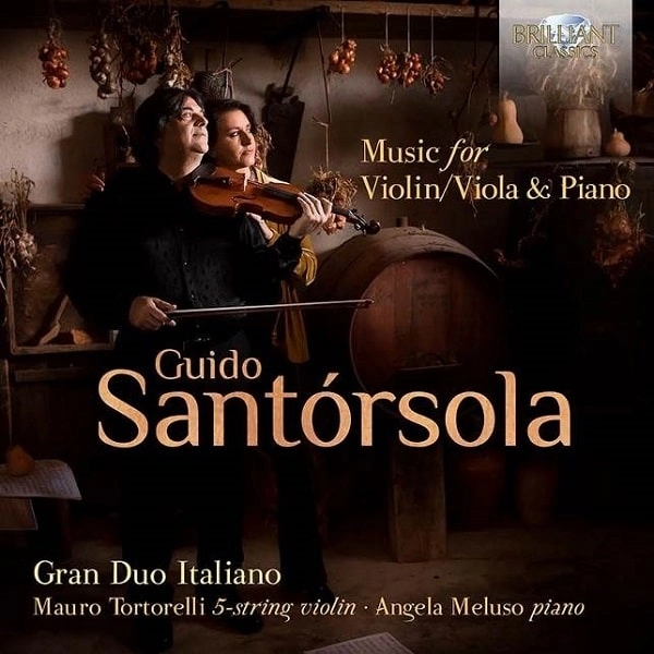 MAURO TORTORELLI / マウロ・トルトレッリ / SANTORSOLA:MUSIC FOR VIOLIN,VIOLA&PIANO