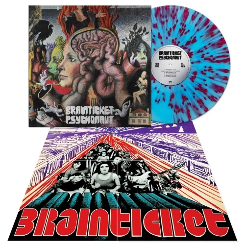BRAINTICKET / ブレインチケット / PSYCHONAUT: LIMITED BLUE/RED SPLATTER COLOR VINYL