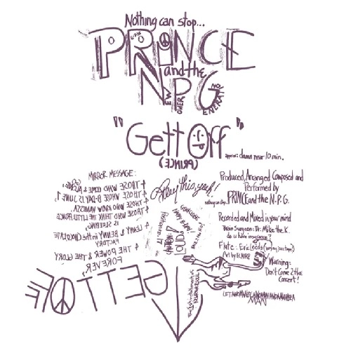PRINCE & THE NEW POWER GENERATION / プリンス&ニュー・パワー・ジェネレーション / GETT OFF [12"] (ONE-SIDED, LIMITED, INDIE-EXCLUSIVE)