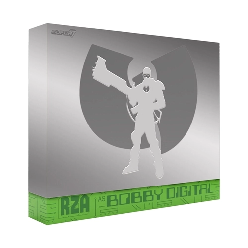 RZA AS BOBBY DIGITAL / OBBY DIGITAL REACTION W03 - BOBBY DIGITAL (METALLIC SILVER W/ 45 ADAPTOR WITH BONUS 7") 