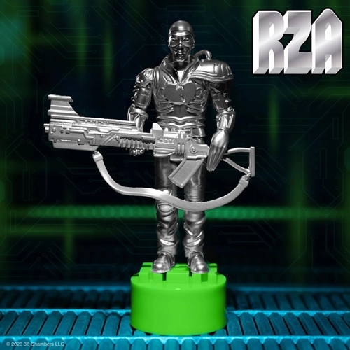 RZA AS BOBBY DIGITAL / OBBY DIGITAL REACTION W03 - BOBBY DIGITAL (METALLIC SILVER W/ 45 ADAPTOR WITH BONUS 7") 