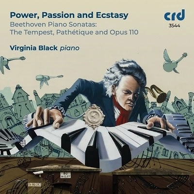 VIRGINIA BLACK / ヴァージニア・ブラック / BEETHOVEN:PIANO SONATA NO.17,8&31 (CD-R)
