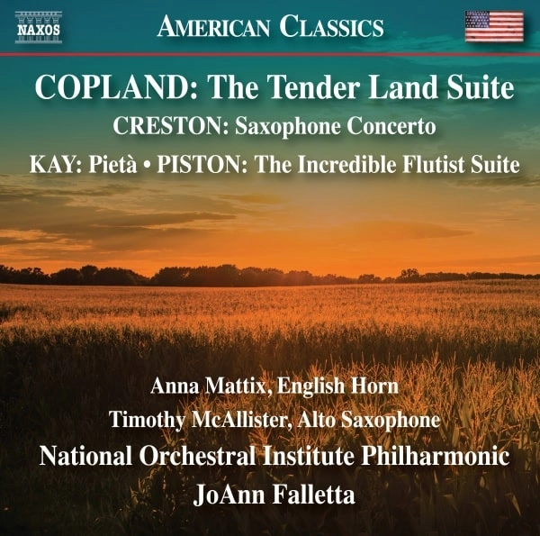 JOANN FALLETTA / ジョアン・ファレッタ / COPLAND:TENDER LAND SUITE