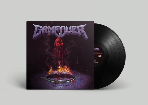 GAME OVER / ゲーム・オーバー / HELLFRAMES<BLACK VINYL>