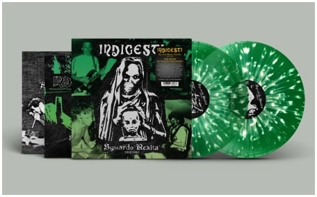 INDIGESTI / インディジェスティ / SGUARDO REALTA 1982-1983 (LP/DIEHARD GREEN VINYL WITH WHITE SPLATTERING)