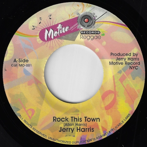 JERRY HARRIS / ジェリー・ハリス / ROCK THIS TOWN