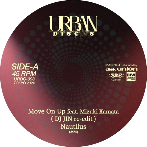 NAUTILUS / Move On Up feat. Mizuki Kamata（DJ JIN Re-edit） / Beyond the Redemption / Move On Up feat. Mizuki Kamata (DJ JIN Re-edit) / Beyond the Redemption