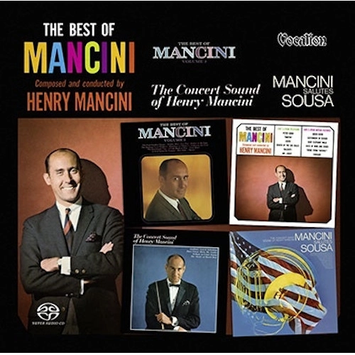 HENRY MANCINI / ヘンリー・マンシーニ / THE BEST OF MANCINI VOLUMES 1 & 2, THE CONCERT SOUND OF MANCINI, MANCINI SALUTES SOUSA & BONUS TRACK (SACD HYBRID MULTI CHANNEL)