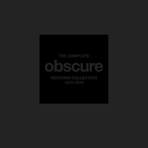 V.A.(NOISE / AVANT-GARDE) / THE COMPLETE OBSCURE RECORDS COLLECTION 1975-1978 (10LP BOX)