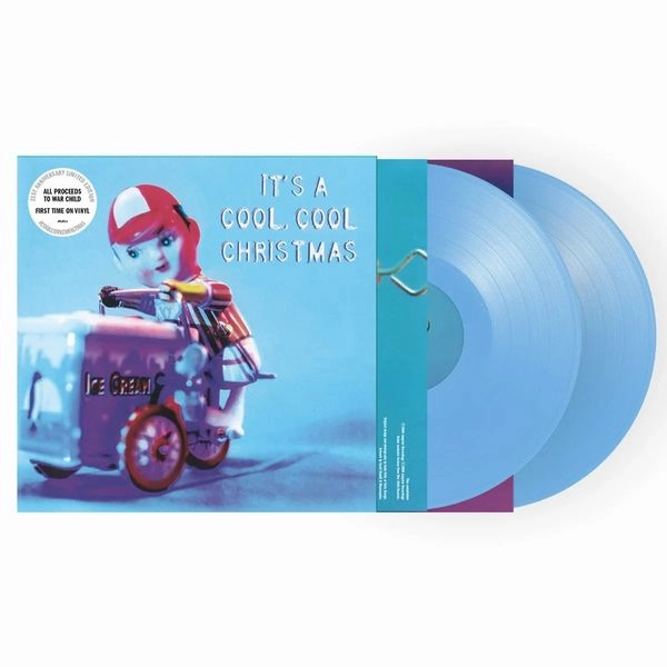 V.A. (ROCK) / IT'S A COOL, COOL CHRISTMAS (CURACAO BLUE COLOURED VINYL)