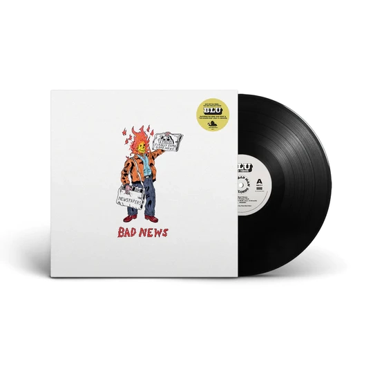 BLU & REAL BAD MAN  / "BAD NEWS ""LP"""