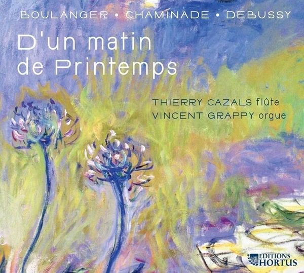 THIERRY CAZALS / ティエリー・カザルス / D'UN MATIN DE PRINTEMPS FOR FLUTE&ORGAN