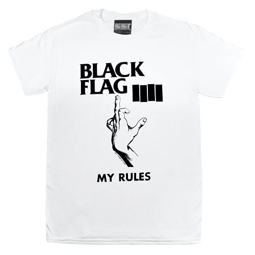 BLACK FLAG / ブラック・フラッグ / L/MY RULES T-SHIRT