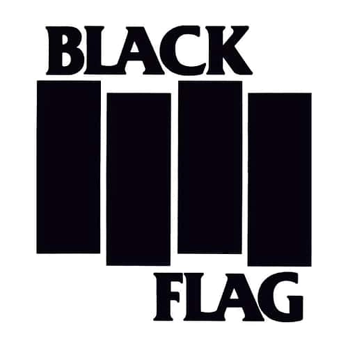 BLACK FLAG / ブラック・フラッグ / BARS & LOGO STICKER