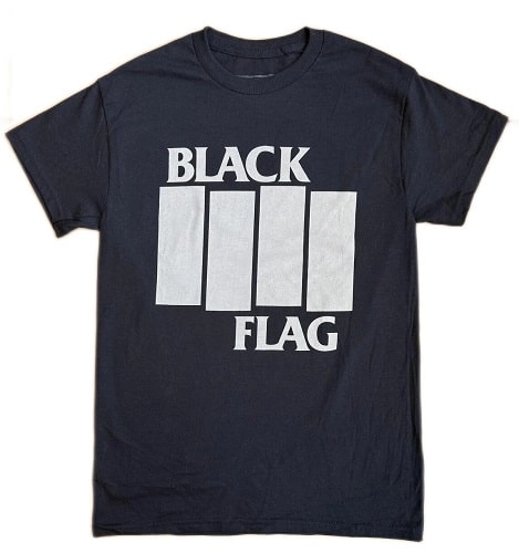 BLACK FLAG / ブラック・フラッグ / XL/BARS & LOGO T-SHIRT (BLACK)