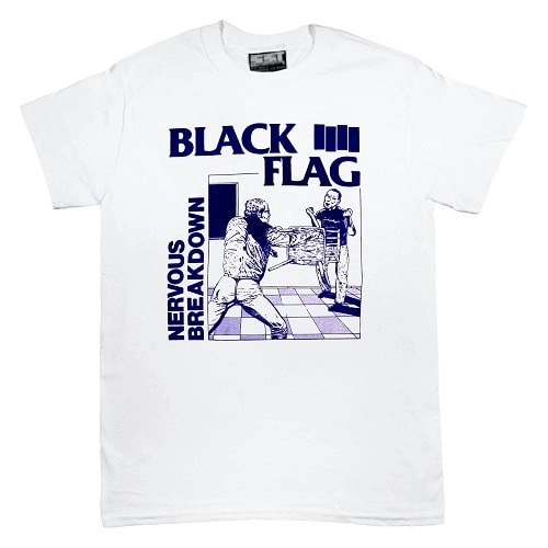 BLACK FLAG / ブラック・フラッグ / L/NERVOUS BREAKDOWN T-SHIRT