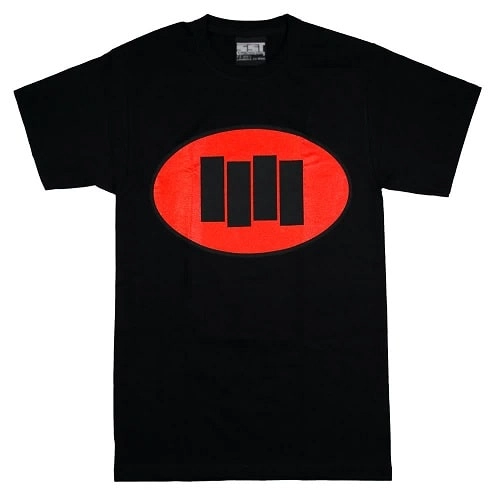BLACK FLAG / ブラック・フラッグ / M/OVAL BARS T-SHIRT (BLACK)