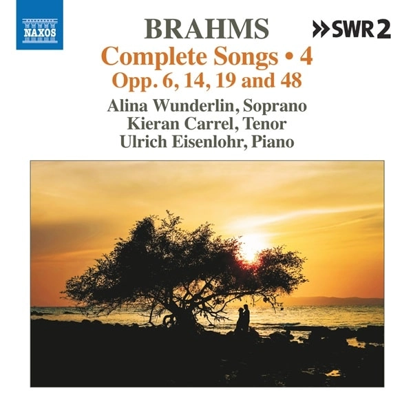 ALINA WUNDERLIN / アリーナ・ヴンダーリン / BRAHMS:COMPLETE SONGS 4