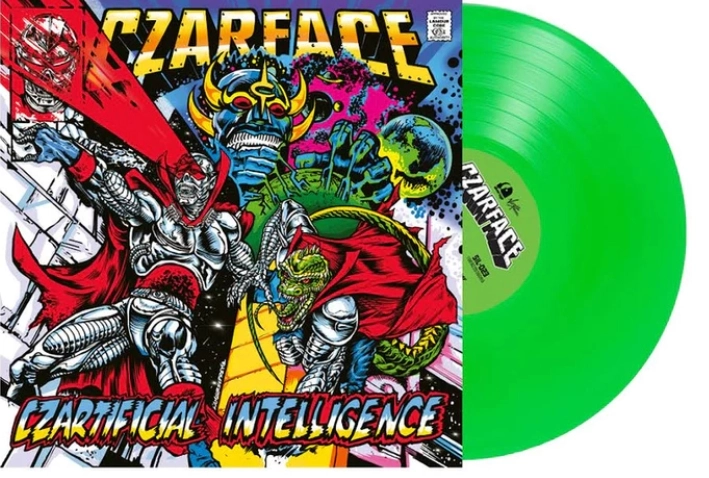 CZARFACE (INSPECTAH DECK + 7L & ESOTERIC) / CZARTIFICIAL INTELLIGENCE "LP" (TRANSPARENT GREEN)