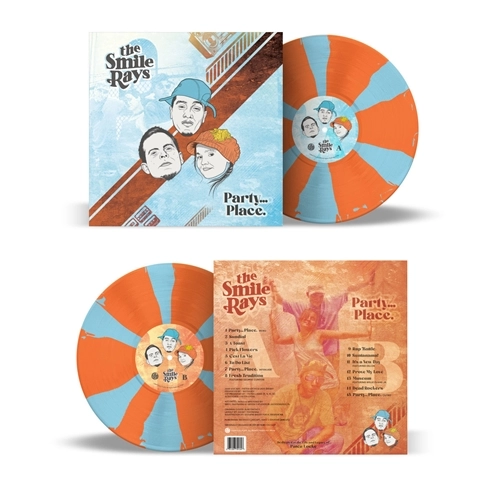 SMILE RAYS / スマイルレイズ / PARTY PLACE "LP" (ORANGE & BLUE RAY COLORED VINYL)
