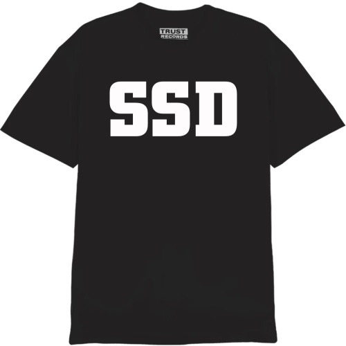 SSD / エスエスディー / L/LOGO BLACK - T-SHIRT