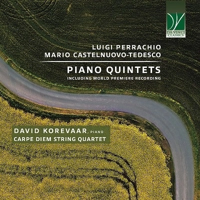 DAVID KOREVAAR / デイヴィッド・コレヴァー / PERRACHIO/TEDESCO:PIANO QUINTET