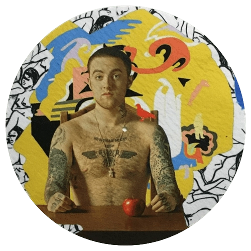 MAC MILLER / Collage - Single Slipmat