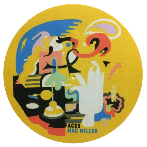 MAC MILLER / FACES - SINGLE SLIPMAT