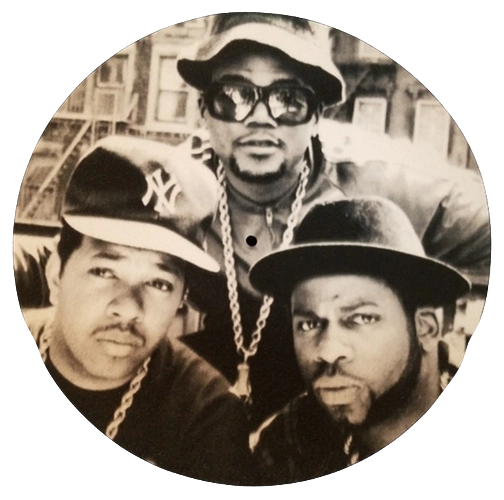 RUN DMC / Group Black & White - Single Slipmat