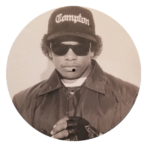 EAZY-E / Locs - Single Slipmat