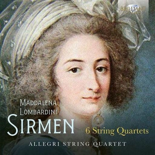 ALLEGRI STRING QUARTET / アレグリ弦楽四重奏団 / MADDALENA LOMBARDINI SIRMEN:6 STRING QUARTETS