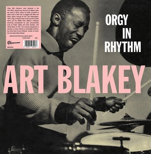 ART BLAKEY / アート・ブレイキー / ORGY IN RHYTHM (CLEAR VINYL)