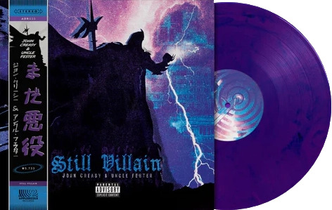 JOHN CREASY & UNCLE FESTER / STILL VILLAIN "LP" (COLOR VINYL W/OBI)