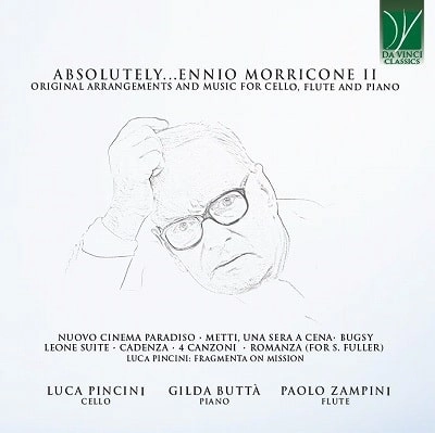 LUCA PINCINI / ルカ・ピンチーニ / MORRICONE FOR CELLO,FLUTE&PIANO