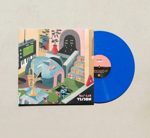 GAS-LAB / VISION "LP" (BLUE COLOR VINYL)