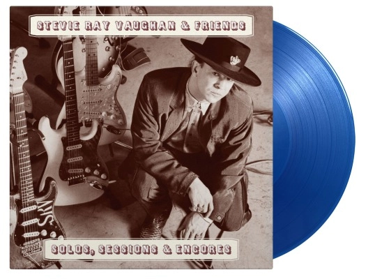 STEVIE RAY VAUGHAN / スティーヴィー・レイ・ヴォーン / SOLOS, SESSIONS & ENCORES (BLUE COLOURED VINYL)