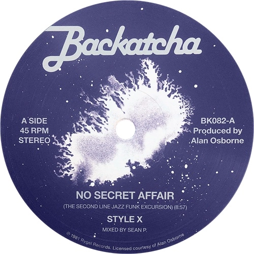STYLE X / NO SECRET AFFAIR