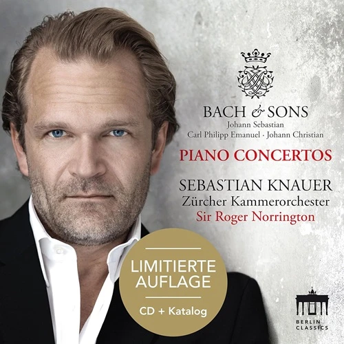SEBASTIAN KNAUER / ゼバスティアン・クナウアー / BACH & SONS: PIANO CONCERTOS(+CATALOG)