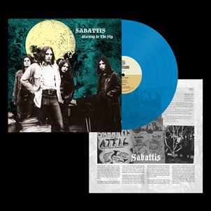 SABATTIS / WARNING IN THE SKY (BLUE LP)