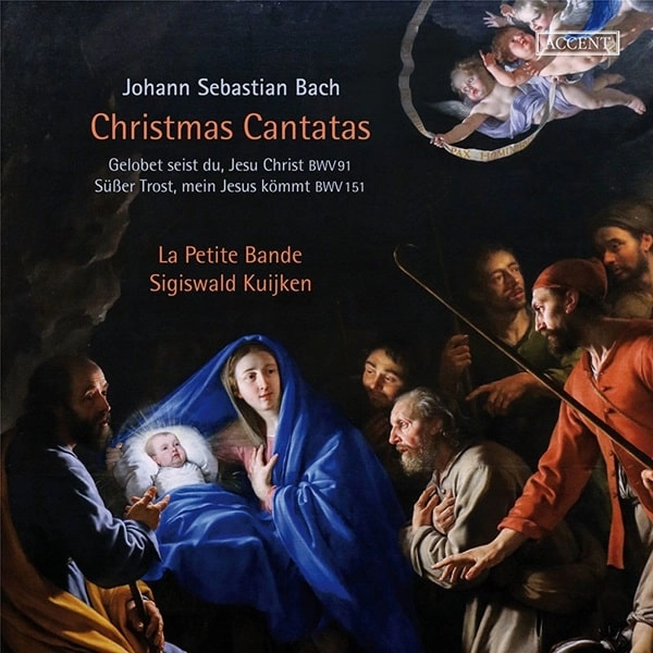 SIGISWALD KUIJKEN / シギスヴァルト・クイケン / BACH:CHRISTMAS CANTATAS (LP)