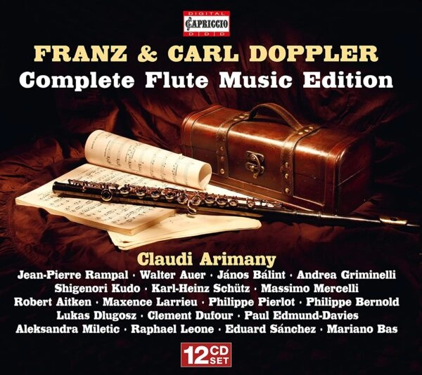CLAUDI ARIMANY / クラウディ・アリマニー / FRANZ & CARL DOPPLER: COMPLETE FLUTE MUSIC EDITION
