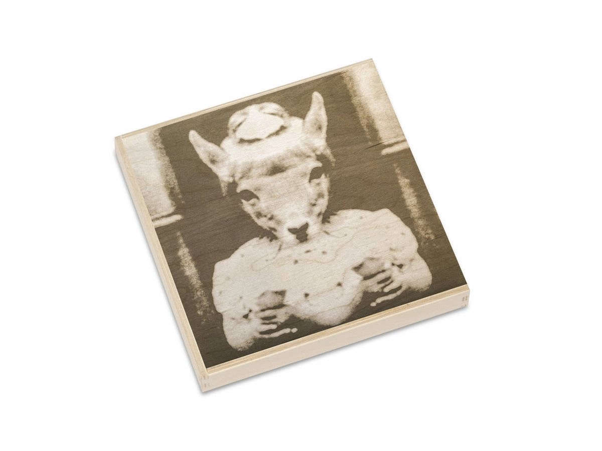 GRIM / グリム / AMATERASU + TSUKUYOMI (2 X 7" + 14-PAGE BOOKLET IN WOODEN BOX)