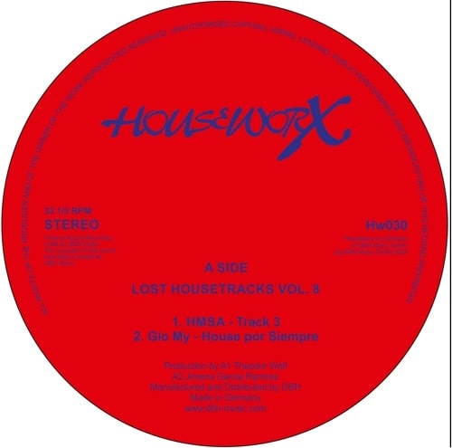 V.A. (HOUSEWORX RECORDS) / LOST HOUSETRACKS VOL. 8