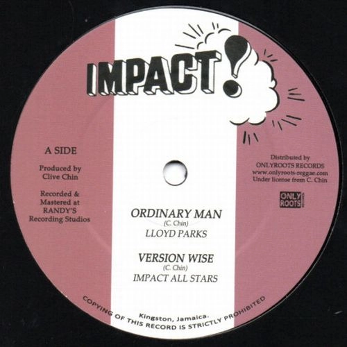 LLOYD PARKS / ORDINARY MAN