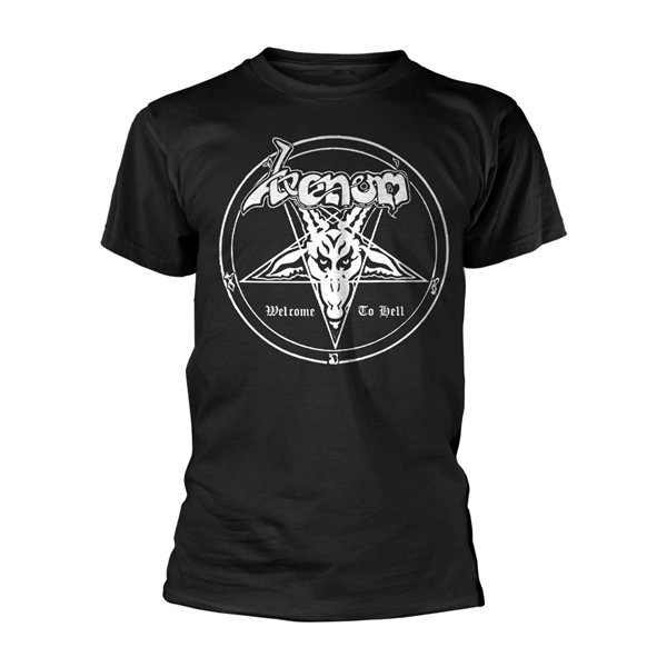 VENOM / ヴェノム / WELCOME TO HELL (WHITE T-Shirt, Front & Back Print <size:XL>)