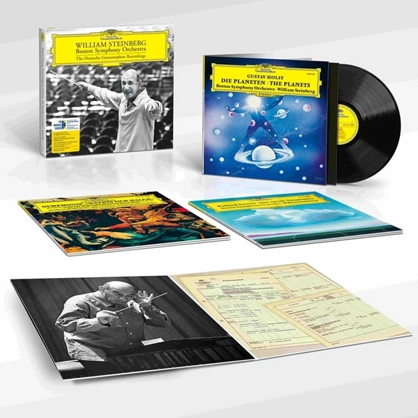 WILLIAM STEINBERG / ウィリアム・スタインバーグ / DEUTSCHE GRAMMOPHON RECORDINGS HOLST/R.STRAUSS/HINDEMITH (3LP)