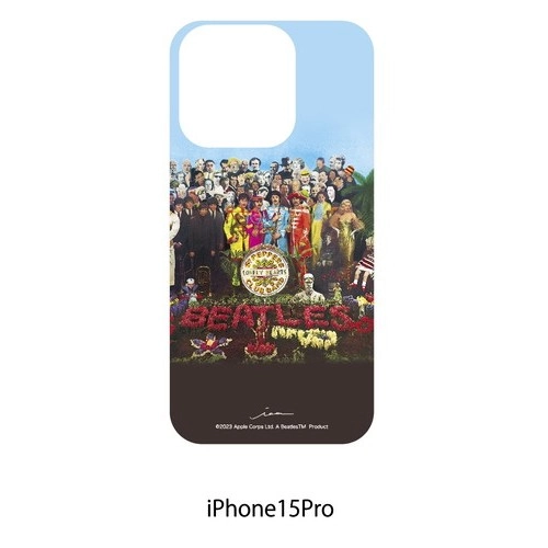 BEATLES / ビートルズ / 【国内唯一】公式 THE BEATLES スマホケース IPHONE15PRO ビートルズ （SGT. PEPPER'S）