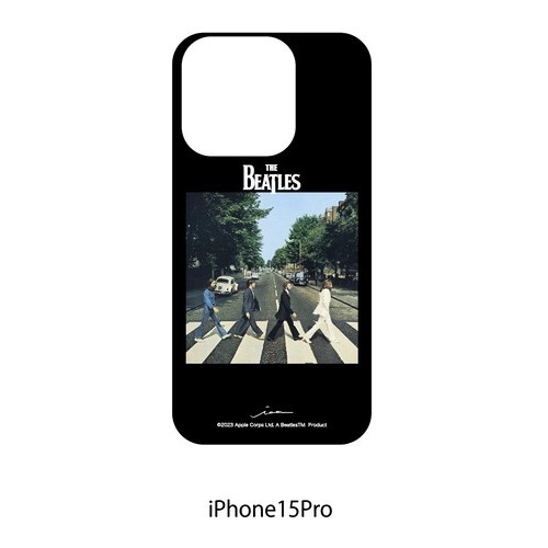 BEATLES / ビートルズ / 【国内唯一】公式 THE BEATLES スマホケース IPHONE15PRO ビートルズ （ABBEY ROAD）